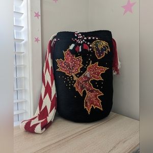 Authentic Wayuu Bag/ Mochila Wayuu Colombiana/ Size L /